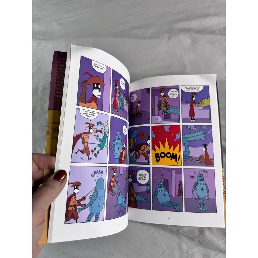 The Last Musketeer by Jason, 1st Ed Fantagraphics Books Paperback, Great Comics!